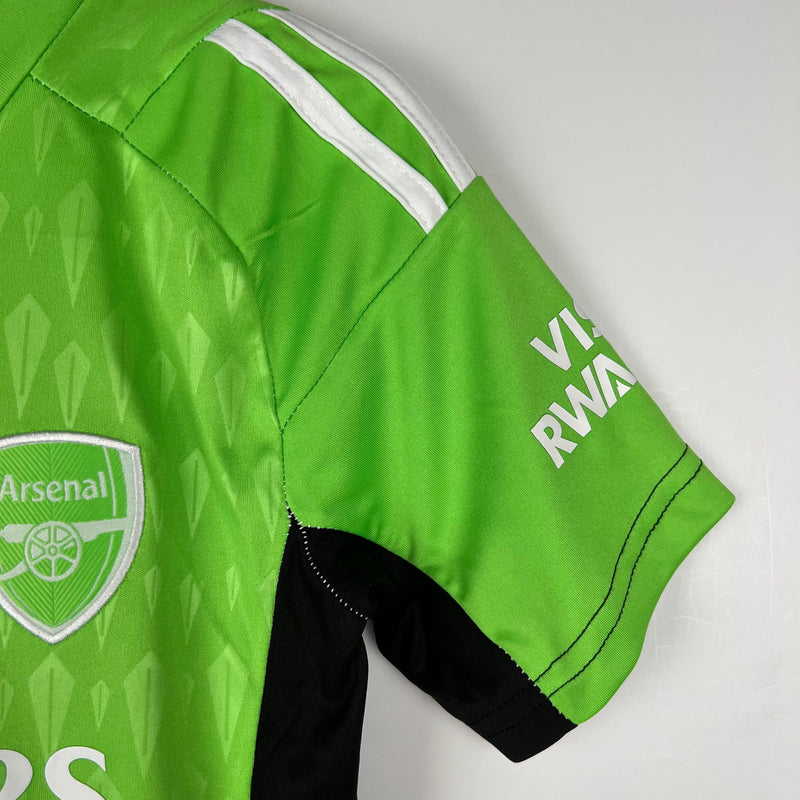 KIDS KIT ARSENAL GREEN 23/24