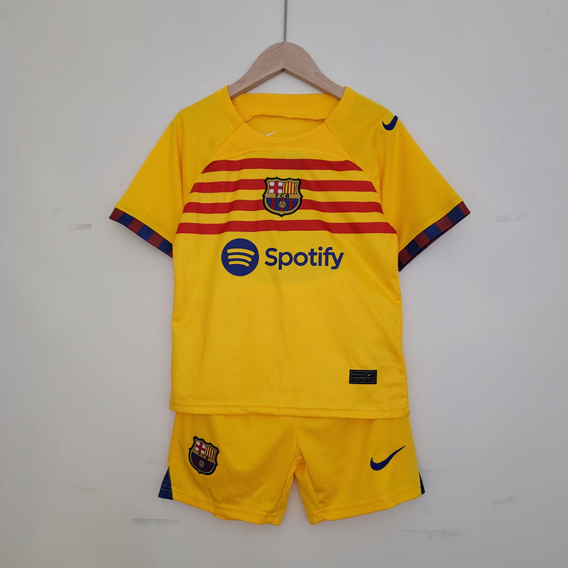 KIDS KIT BARCELONA FOURTH 23/24