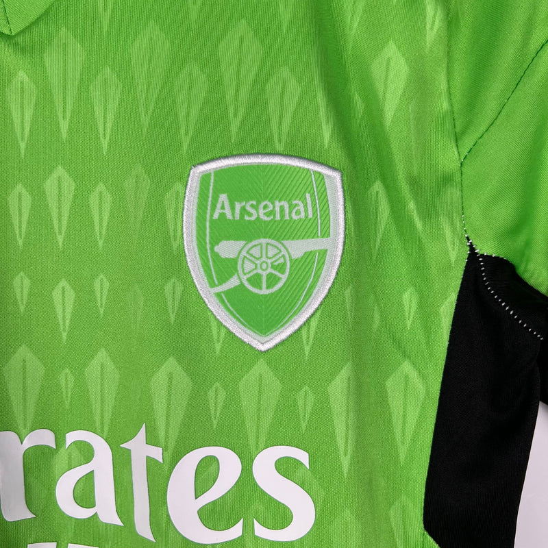 KIDS KIT ARSENAL GREEN 23/24