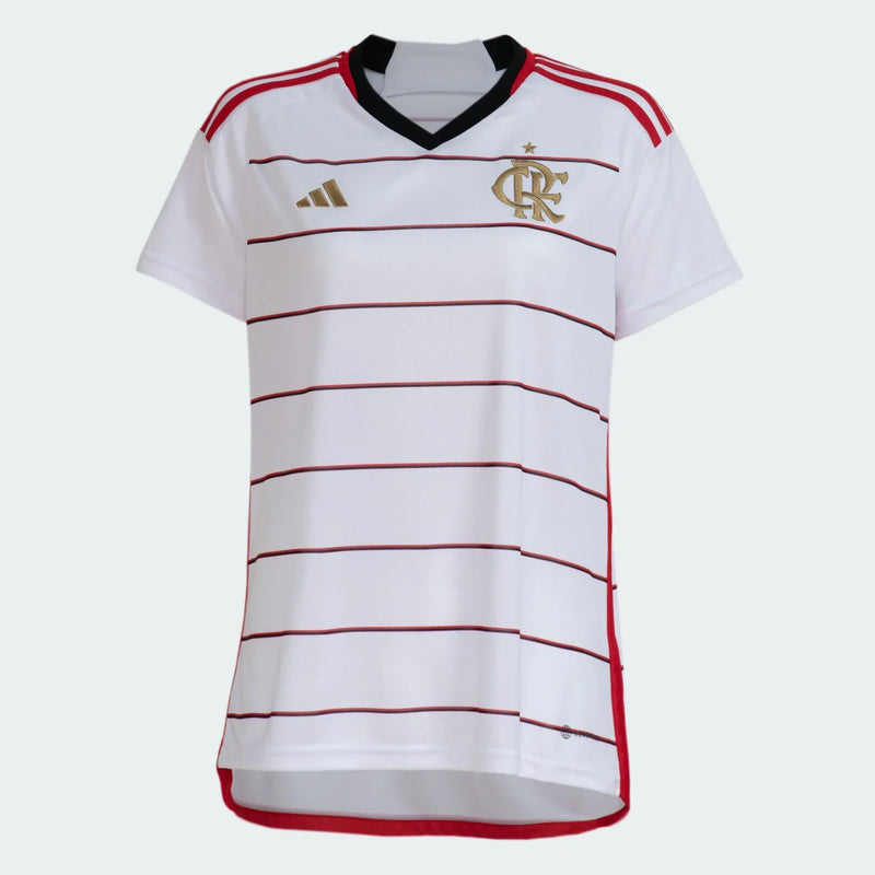 CR FLAMENGO II 2023/24 WHITE -  WOMEN BABY LOOK