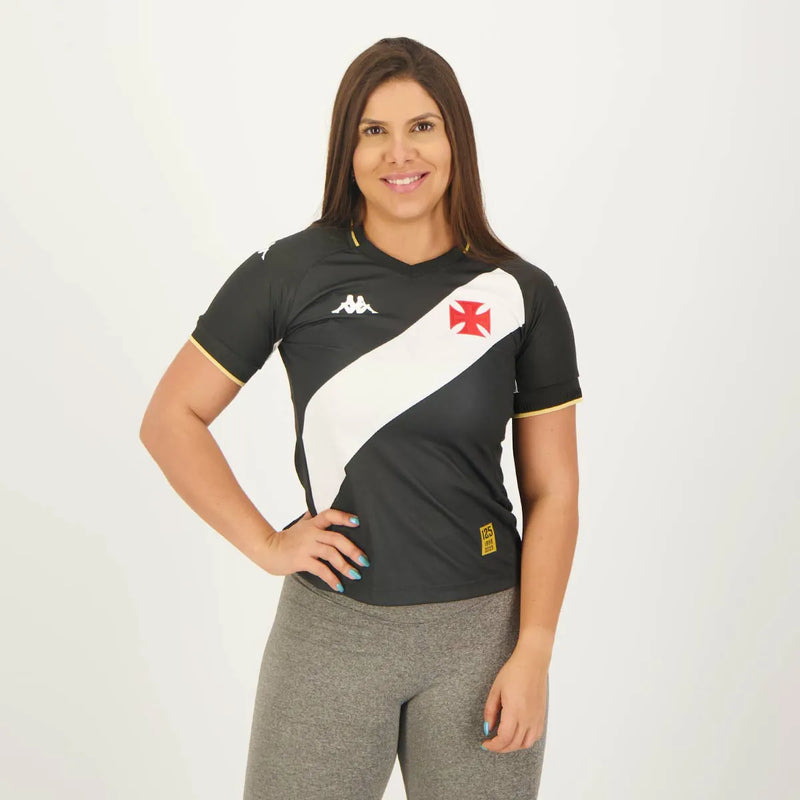 VASCO DA GAMA I 2023/24 BLACK -  WOMEN BABY LOOK