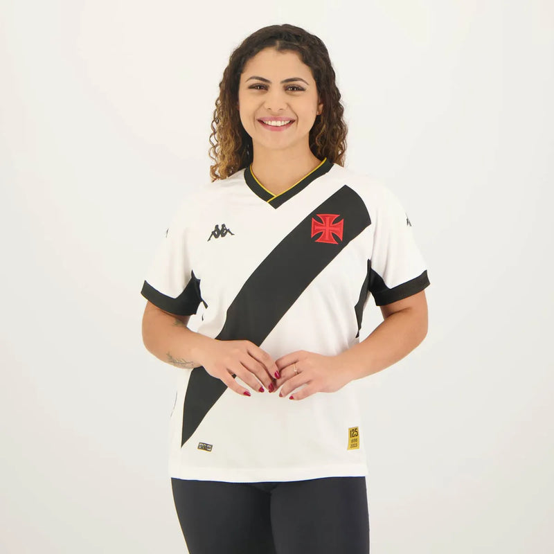 VASCO DA GAMA II 2023/24 WHITE -  WOMEN BABY LOOK