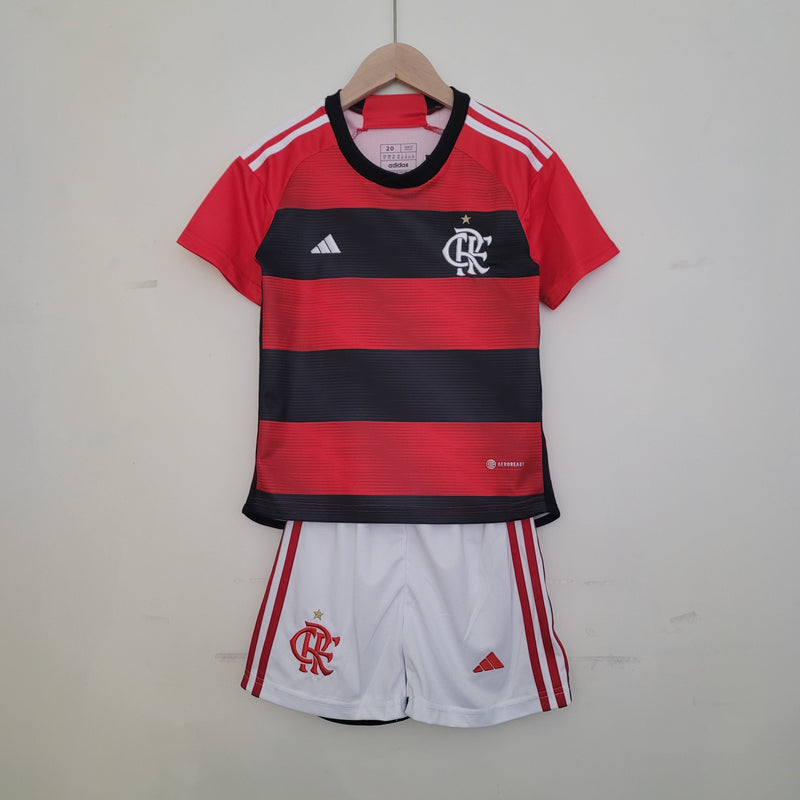 KIDS KIT FLAMENGO HOME 23/24