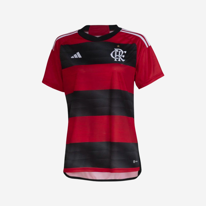 CR FLAMENGO I 2023/24 RUBRO-NEGRA -  WOMEN BABY LOOK