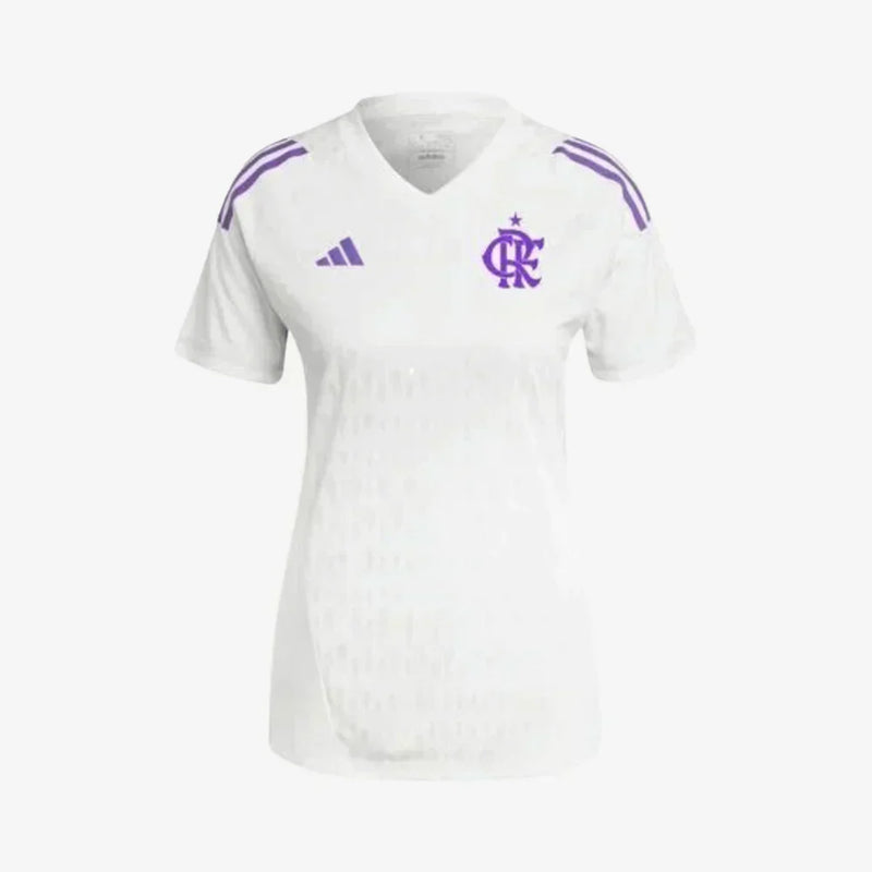 CR FLAMENGO GOLEIRO 2023/24 WHITE -  WOMEN BABY LOOK