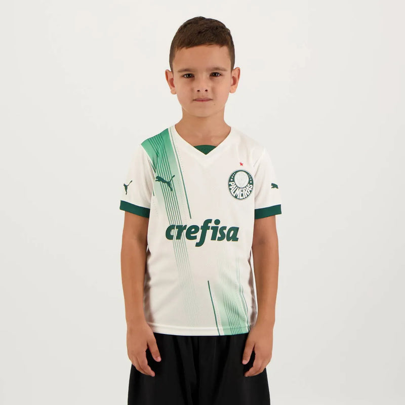 KIDS KIT PALMEIRAS 2023/24 BRANCO - FAN