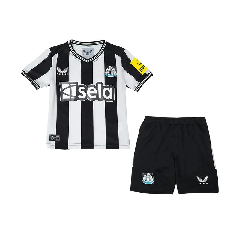 KIDS KIT NEWCASTLE 2023/24 LISTRADO - FAN