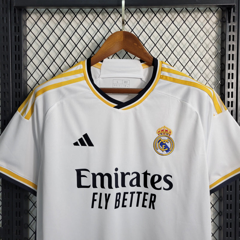 KIDS KIT REAL MADRID 2023/24 BRANCO - FAN