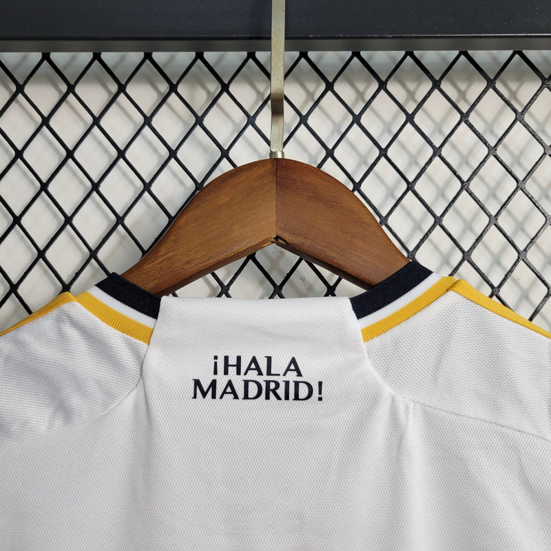 KIDS KIT REAL MADRID 2023/24 BRANCO - FAN