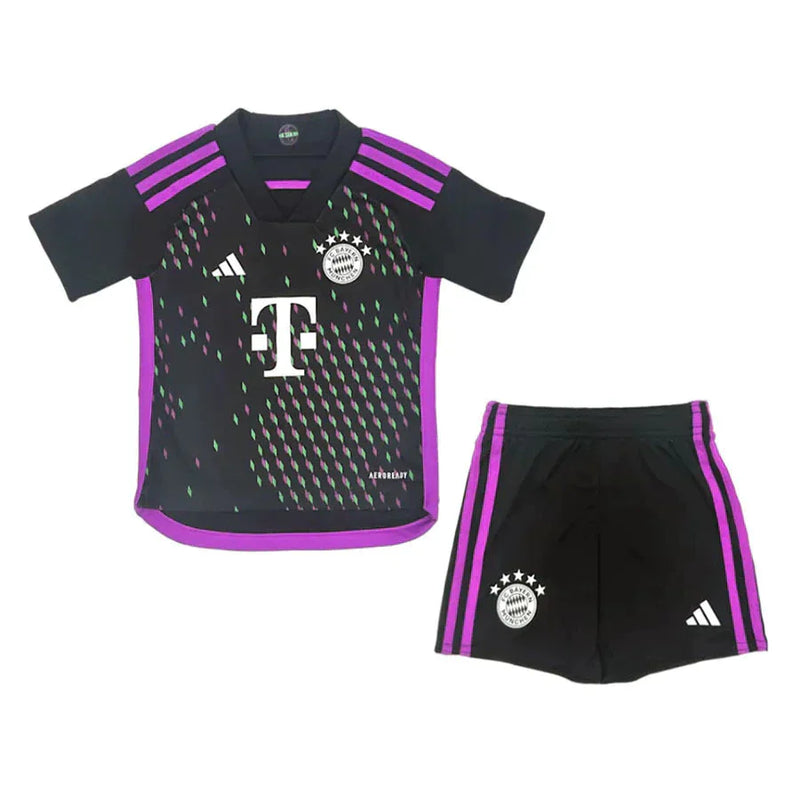 KIDS KIT BAYERN DE MUNIQUE 2023/24 PRETO - FAN